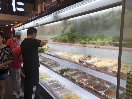 點菜臺加濕器 麻辣燙店加濕器