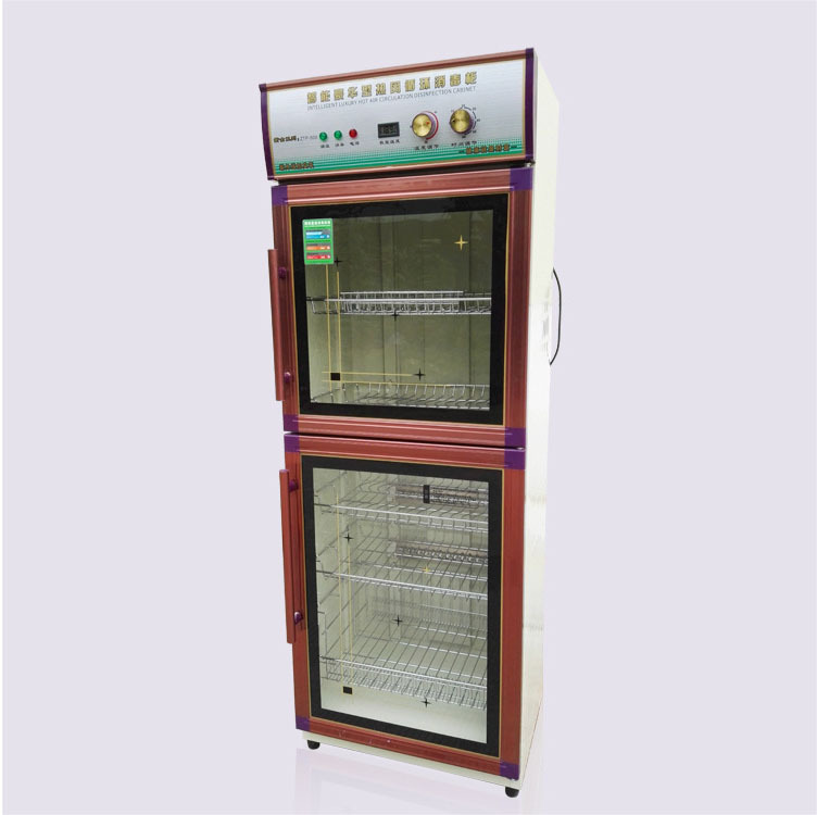 廠家直銷 高檔熱風(fēng)循環(huán)消毒柜ZTP--500L 雙門(mén) 智能商用消毒碗柜