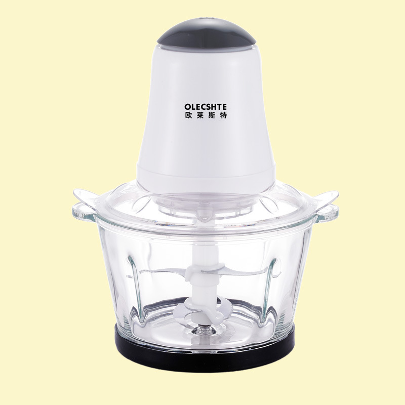 歐萊斯特516絞肉機(jī)家用電動多功能攪肉餡碎辣椒切菜商用2L大容量