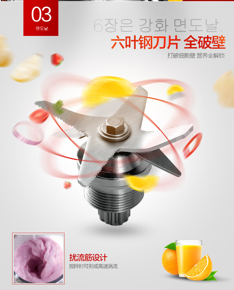 多功能大容量破壁機(jī)商用豆?jié){研磨水果榨汁料理機(jī)碎肉奶昔攪拌機(jī)
