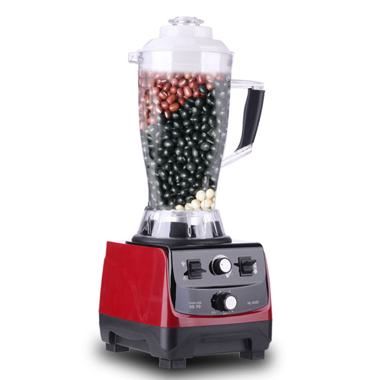 韓羚HL-400D豆?jié){機(jī)料理機(jī)現(xiàn)磨無渣商用大容量果汁破壁機(jī)攪拌機(jī)4L