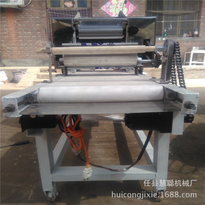 小型全自動面條機(jī)自動撒粉 自動卷皮面條機(jī) 商用壓面機(jī) 歡迎咨詢