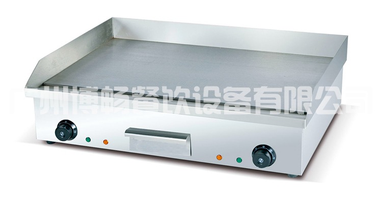 雙溫控BEG-820商用電熱扒爐不銹鋼手抓餅機(jī)器臺(tái)式電熱鐵板燒扒爐