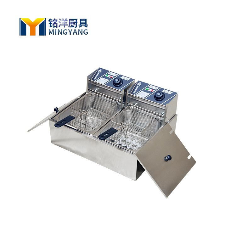 商用電熱雙缸雙篩炸爐 電炸爐油炸鍋油炸機(jī)電炸鍋炸雞排廠家直銷
