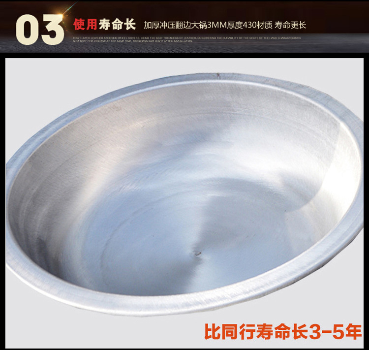 學校廚房食堂節能商用大鍋灶 不銹鋼電熱鍋 大鍋灶批發