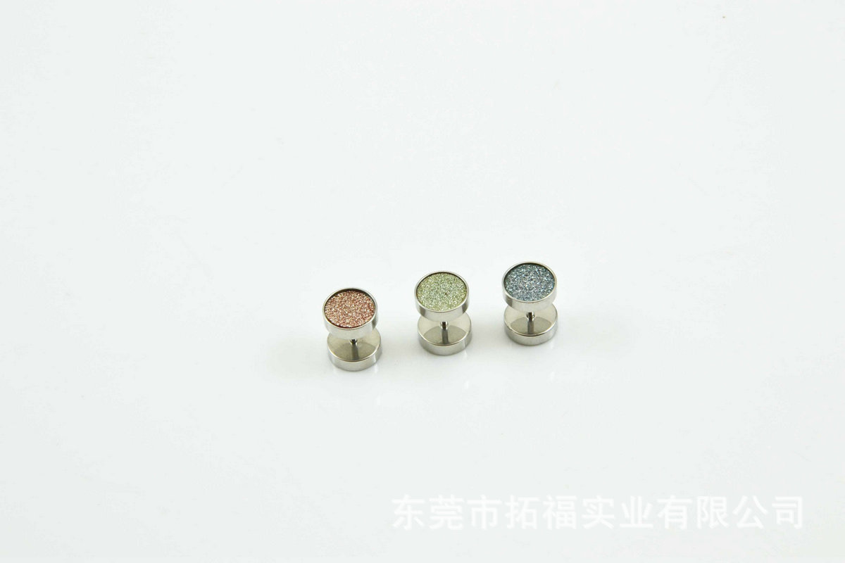 精品熱銷 韓國(guó)飾品 超閃華麗耳廓耳釘
