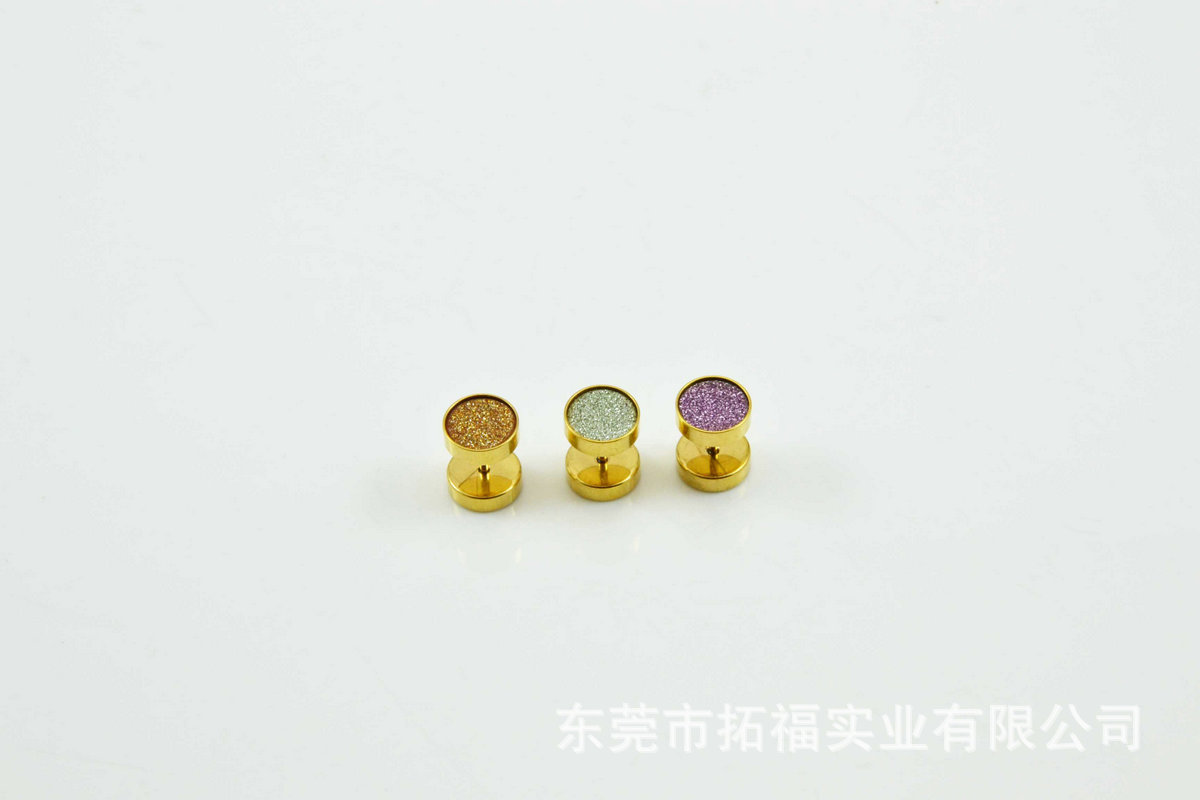精品熱銷 韓國(guó)飾品 超閃華麗耳廓耳釘