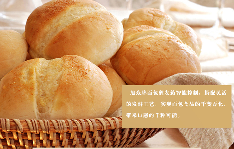 旭眾面包醒發箱全自動商用小型單門雙門包子饅頭食品機械全國聯保
