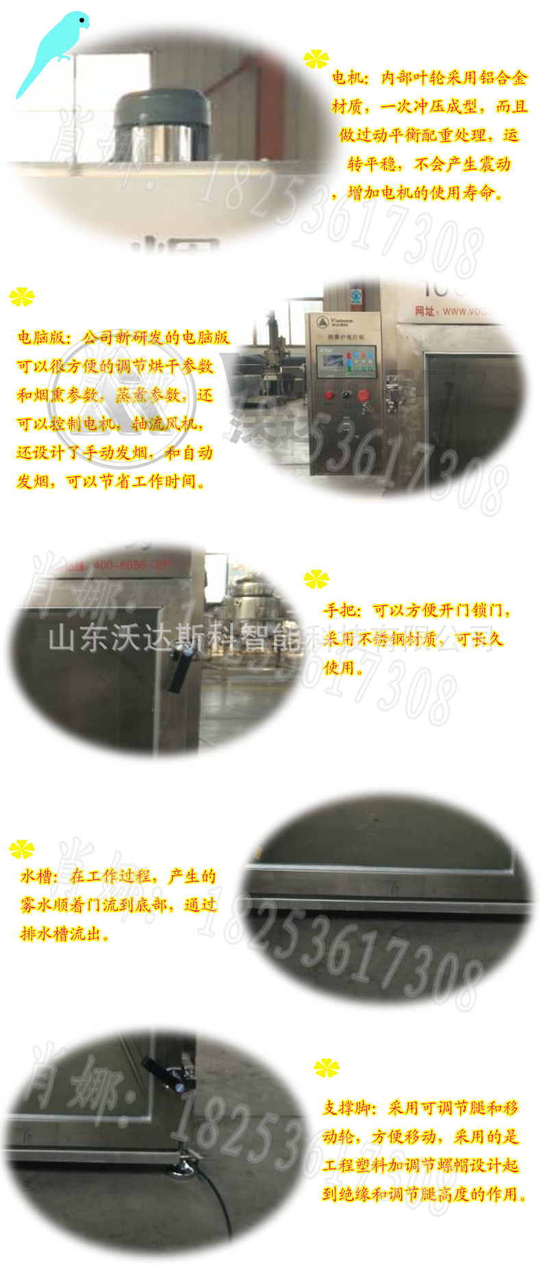 供應(yīng) 不銹鋼商用臘肉煙熏爐 全自動大型豬肉煙熏爐 有現(xiàn)貨