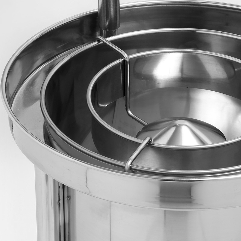 樂創(chuàng)20KG50KG全自動不銹鋼洗米機(jī) 水壓式大型淘米機(jī) 商用洗米機(jī)