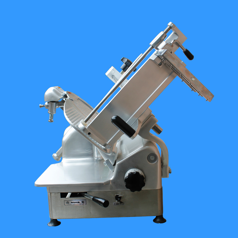 全自動(dòng)商用切片機(jī)切肉機(jī)牛羊肉卷電動(dòng)臺式不銹鋼12寸切肉片機(jī)