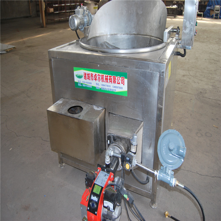 康源食品機(jī)械廠油炸機(jī)炸貓耳朵甜甜圈半自動(dòng)翻轉(zhuǎn)攪拌商用304材質(zhì)