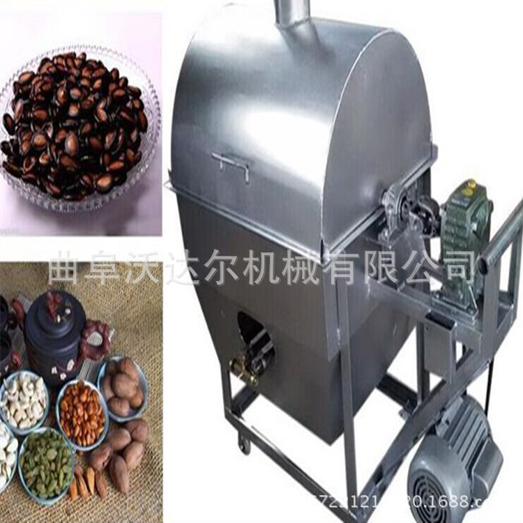 商用炒貨機(jī) 燃?xì)庑统蠢踝訖C(jī) 干果翻炒機(jī) 不銹鋼滾筒炒貨機(jī)