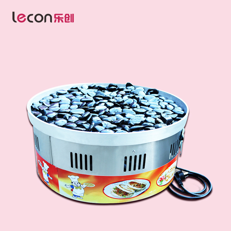 樂(lè)創(chuàng)電熱火山石烤腸機(jī) 烤香腸爐熱狗機(jī) 臺(tái)灣烤香腸機(jī) 商用可調(diào)溫