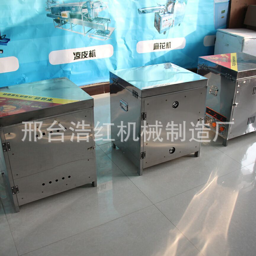 廠家直銷六面燃?xì)獯嗥さ熬頇C(jī)仿手工蛋卷機(jī)商用多功能不銹鋼蛋卷機(jī)