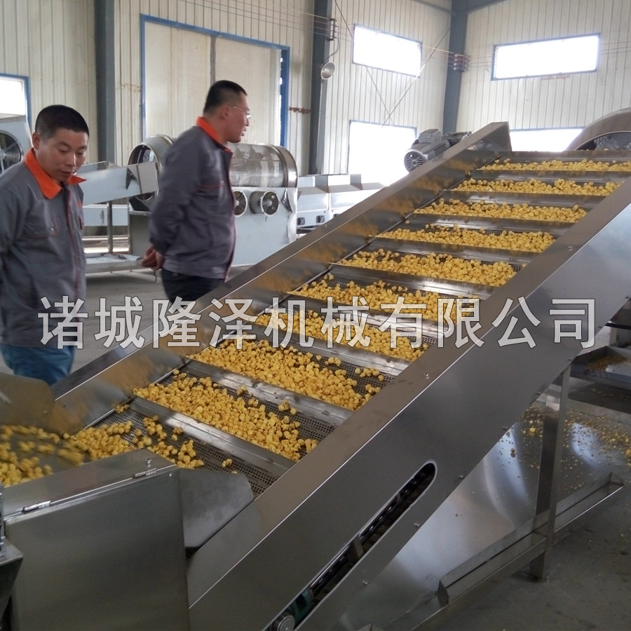 爆米花流水線 球形爆米花機 商用全自動爆米花加工生產(chǎn)線 可定制