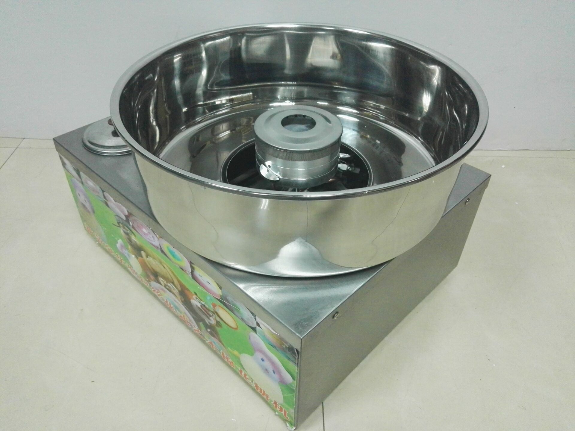 棉花糖機(jī)商用全自動(dòng)電熱花式拉絲彩色電動(dòng)棉花糖機(jī)器廠家批發(fā)