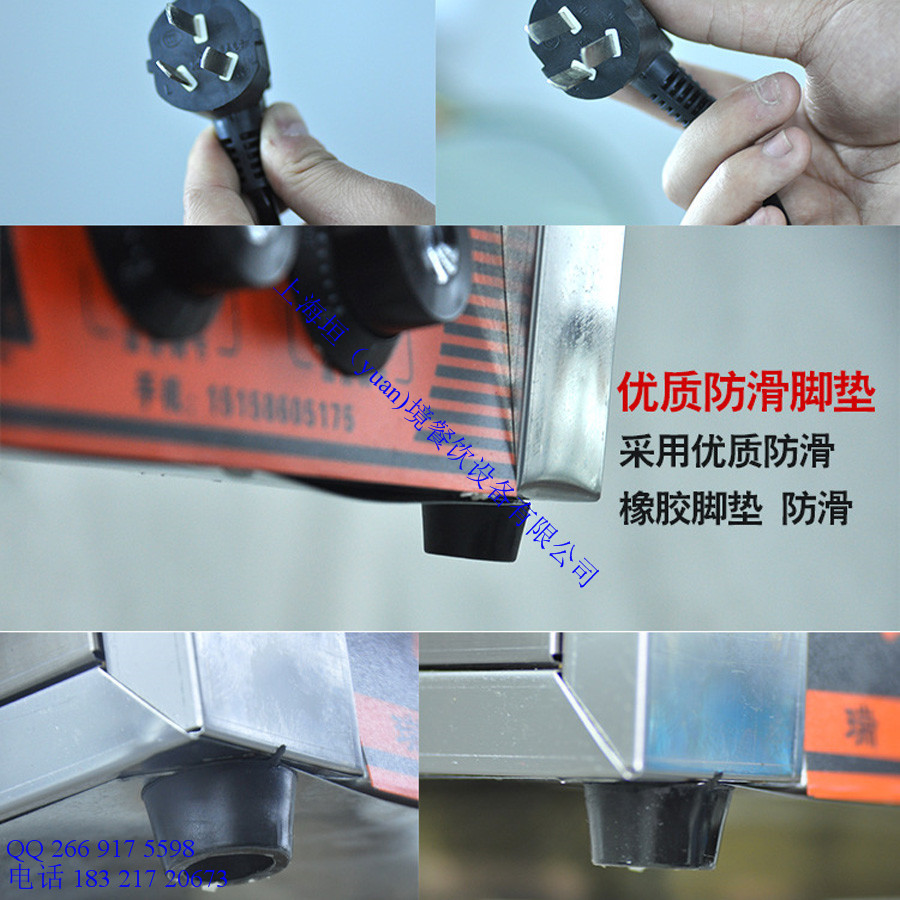 工廠直銷帶門帶燈烤腸機(jī) 出口雙控溫?zé)峁窓C(jī) 電動(dòng)商用香腸機(jī)