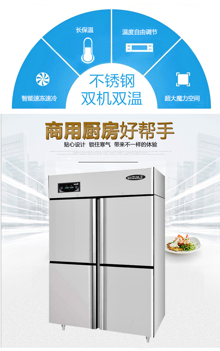 金松四門六門雙溫冰箱節(jié)能廚房家用電器商用電冰箱冷凍保鮮冰柜