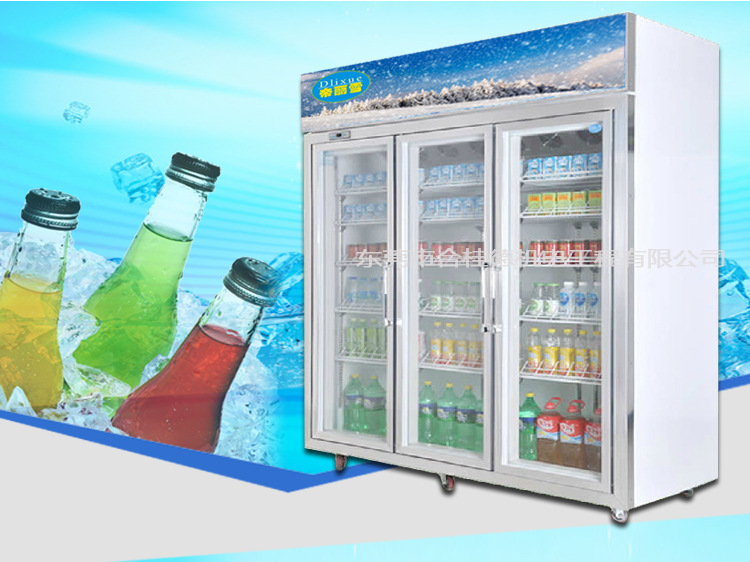 三門(mén)展示冷藏柜/ 點(diǎn)菜柜 /保鮮柜/藥品 陰涼柜立式 飲料展示柜