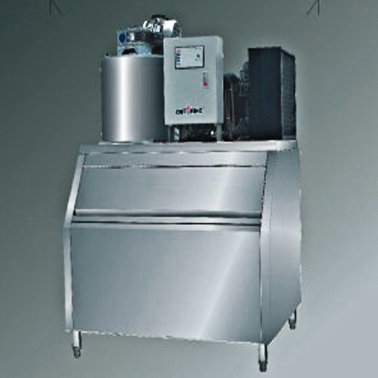 鈞建廠家直銷(xiāo)新品制冷設(shè)備400kg冰片機(jī),冷藏制冰機(jī)
