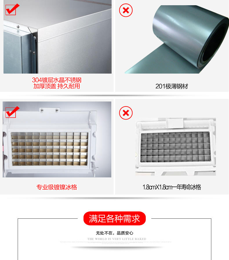 FEST制冰機(jī)商用制冰機(jī)奶茶店餐廳酒吧KTV專(zhuān)用制冰機(jī)冰塊機(jī)68kg