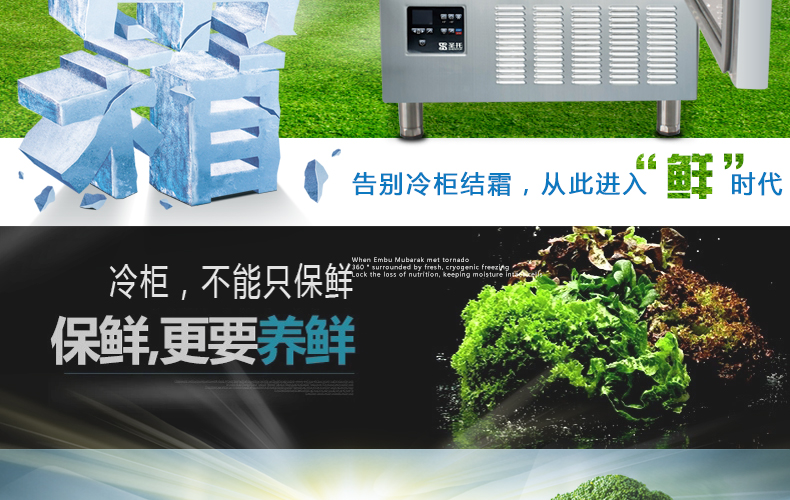商用冷柜廚房速凍急凍柜 蛋糕速凍柜 面團(tuán)冷凍柜 -40°急凍柜