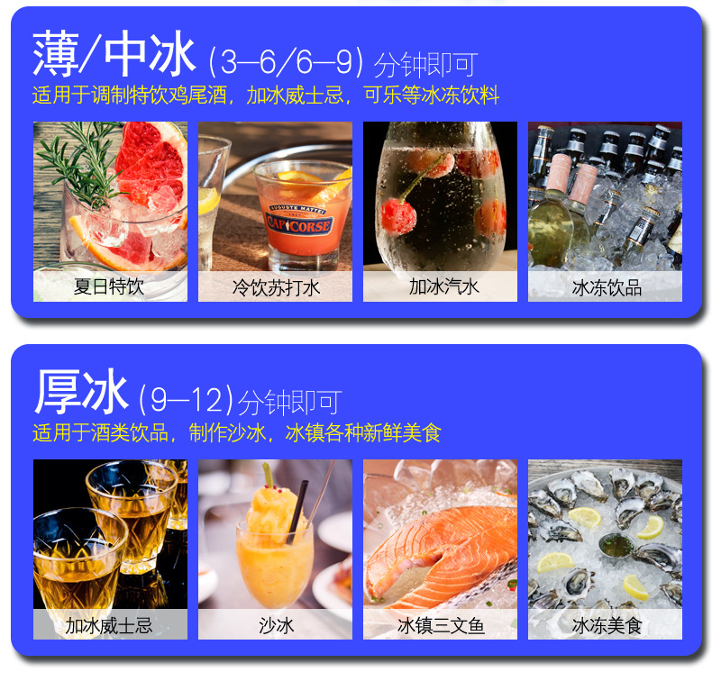 樂創(chuàng)商用制冰機全自動方塊冰機冰顆奶茶店酒吧KTV大型55/80kg公斤