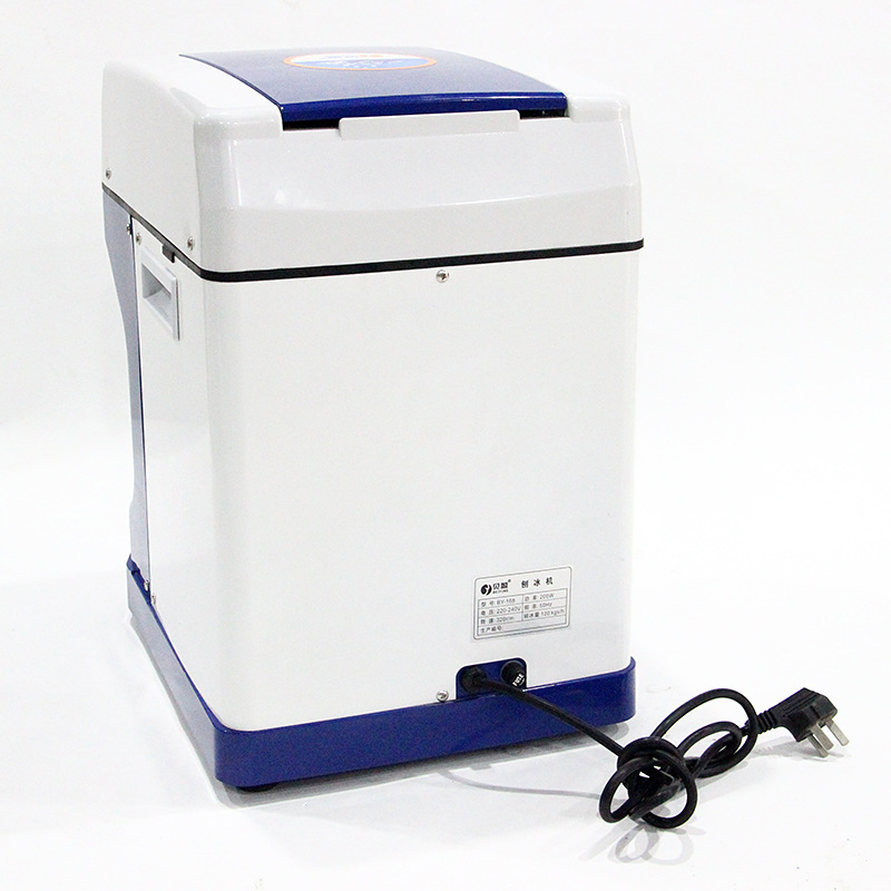 批發(fā) 200w商用電動(dòng)刨冰機(jī) 全自動(dòng)碎冰機(jī) 電動(dòng) 塑料 雪花 刨冰機(jī)