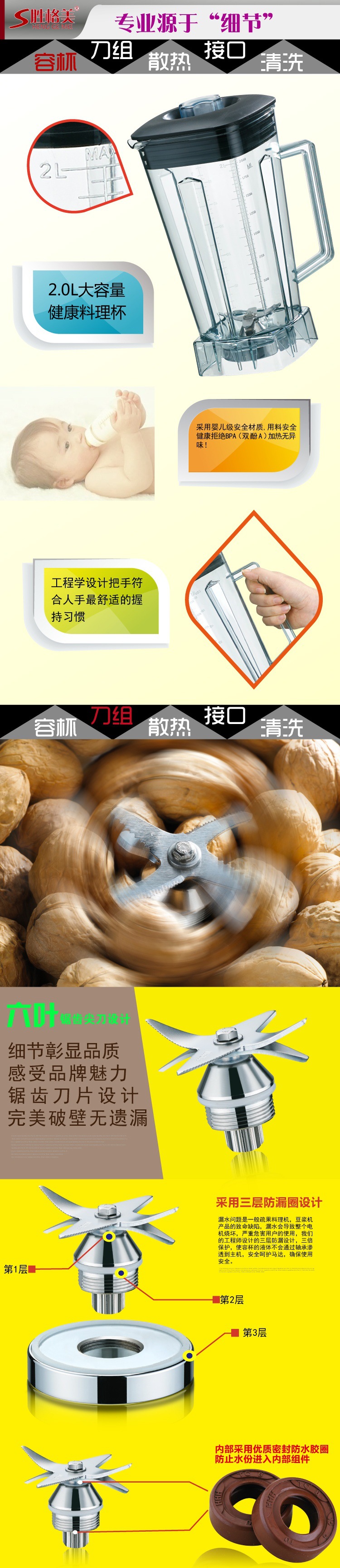 廠家熱銷 家用商用五谷養(yǎng)生料理機 專業(yè)刨冰 奶昔攪拌機