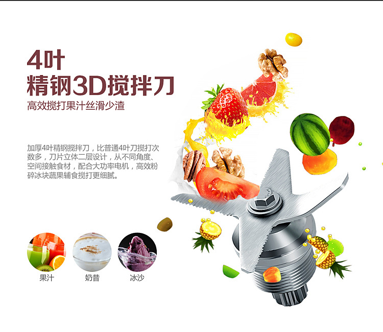 奶茶店商用沙冰機家用冰沙機刨冰碎冰機榨汁攪拌機奶昔現(xiàn)磨豆?jié){機