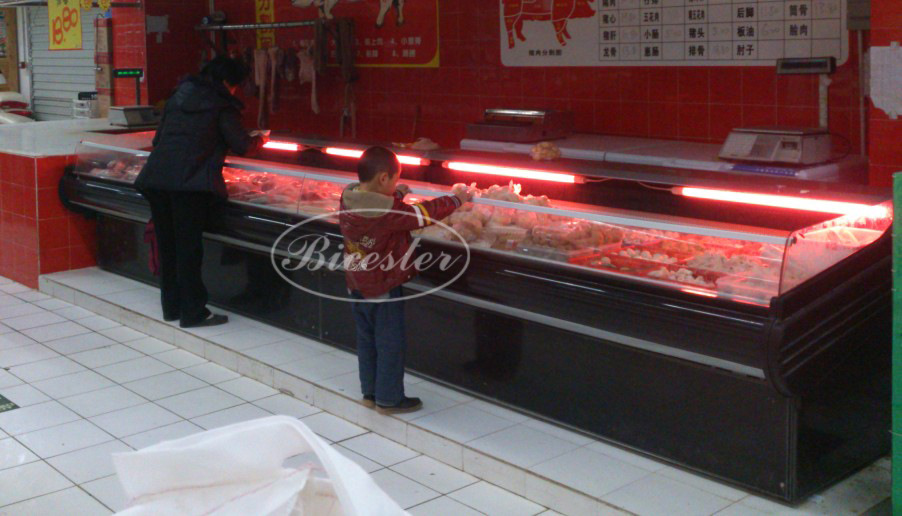 比斯特 臥式生鮮展柜 冷藏鮮肉展示柜 商用冷柜特賣(mài) 壽司展示柜