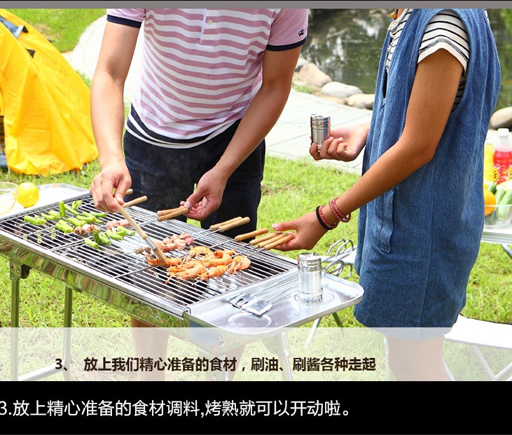 永康烤架廠家批發中號日式爐 商用便攜燒烤爐 3-5人使用質優價廉