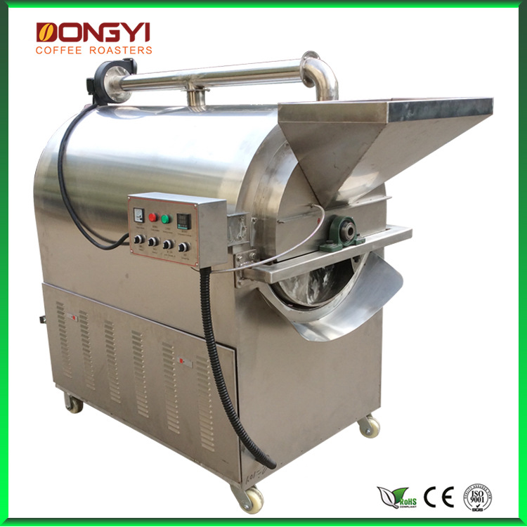廠家直銷大型商用不銹鋼燃?xì)獬簇洐C(jī) 休閑食品炒貨機(jī) 炒板栗機(jī)