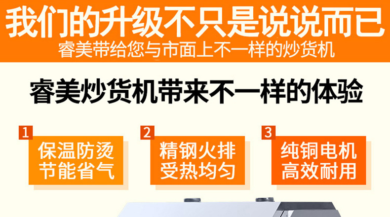 睿美燃?xì)獬簇洐C(jī)炒板栗機(jī)商用25型50型炒瓜子花生機(jī)器糖炒栗子包郵