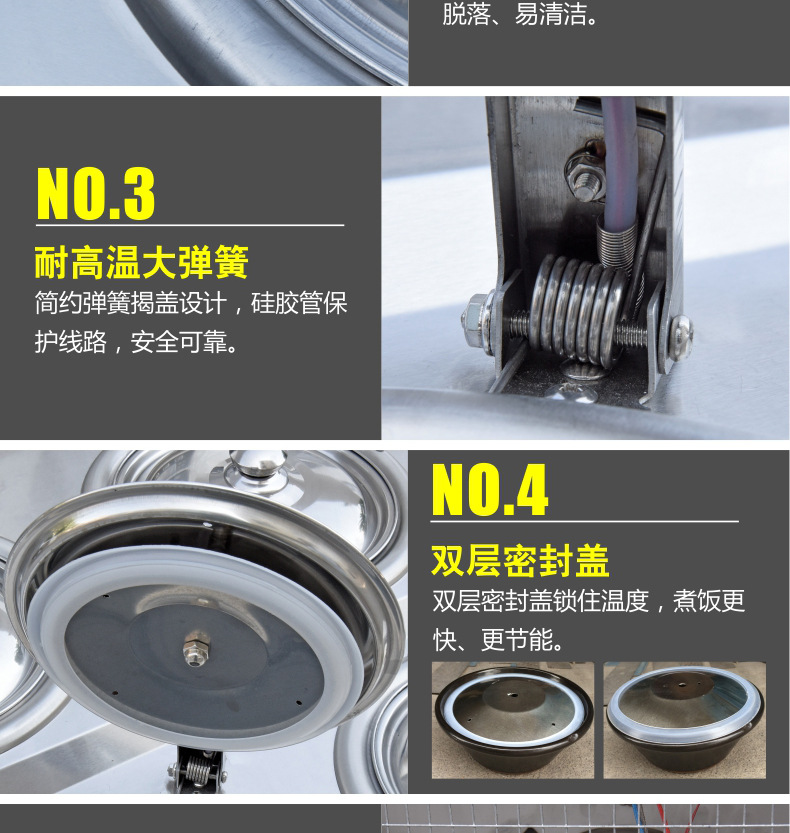 睿美 商用煲仔飯機(jī)全自動智能煲仔爐 錫紙專用砂鍋