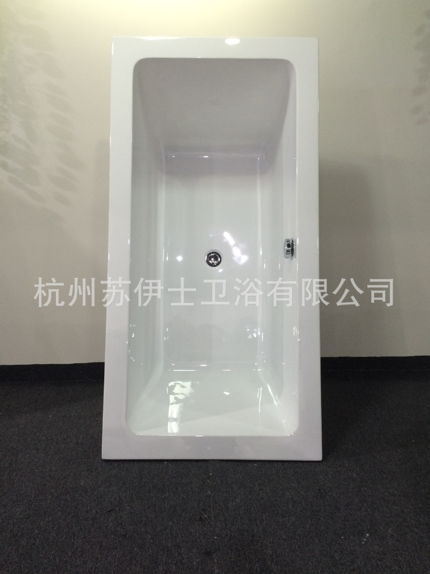 浴缸亞克力 嵌入式浴缸 方形普通酒店浴缸浴池工廠直銷(xiāo)1.5/1.7米