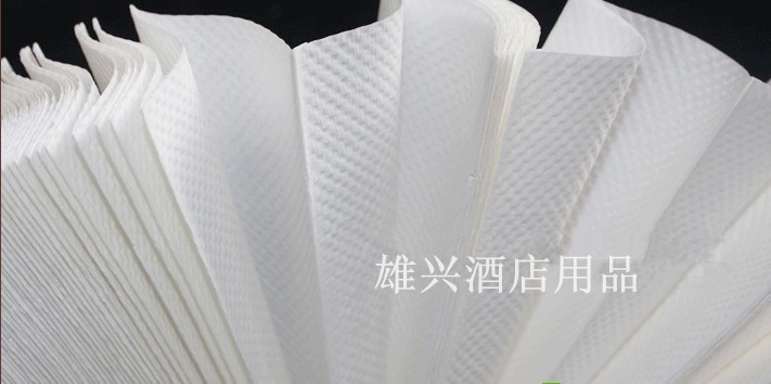 舒之吻批發加厚三折擦手紙廚房吸油紙抽紙酒店廁所衛生紙多省包郵
