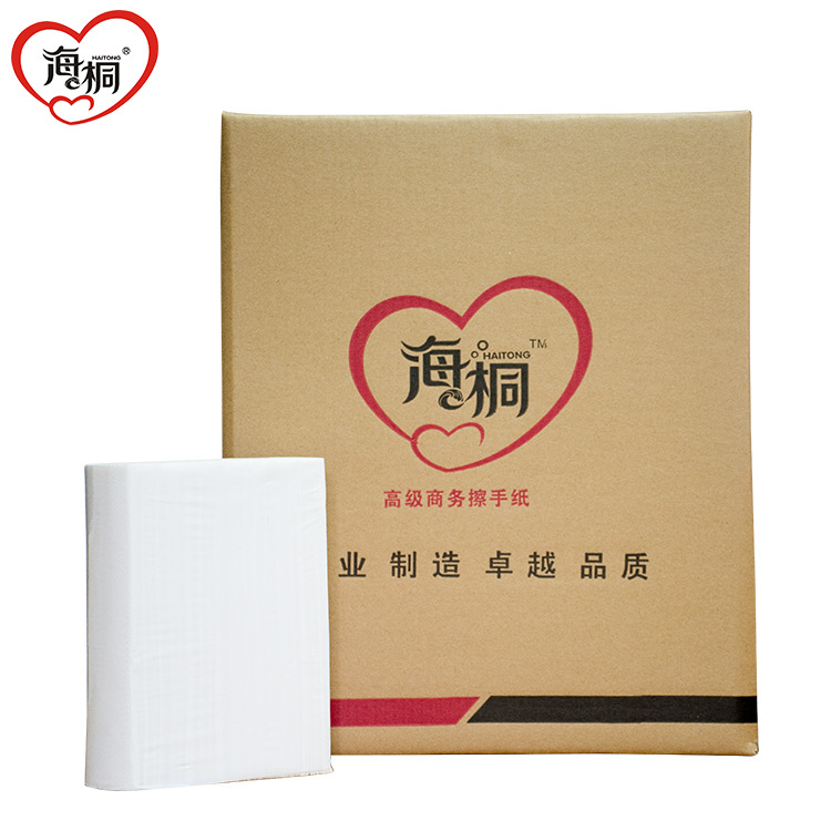 180抽廠家直銷商務(wù)三折擦手紙廚房用紙洗手間紙干手20包/箱