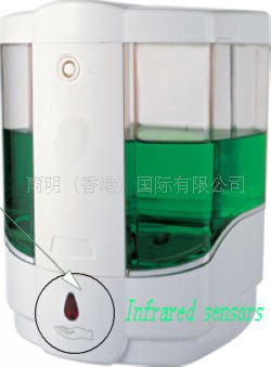 供應(yīng)賓館酒店客房用品皂液機，自動皂液器，給皂液機，雨明電器