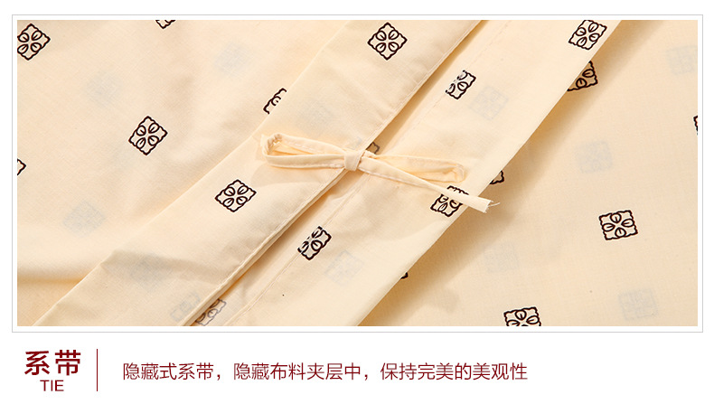 熱銷酒店賓館純棉印章花四件套 床上用品客房布草四件套廠家批發(fā)