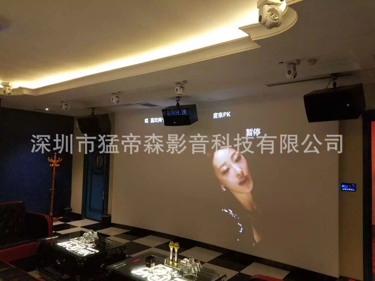 專業(yè)酒店多功能音響大功率 KTV包間音響觸摸屏 點(diǎn)歌機(jī)無線麥設(shè)備