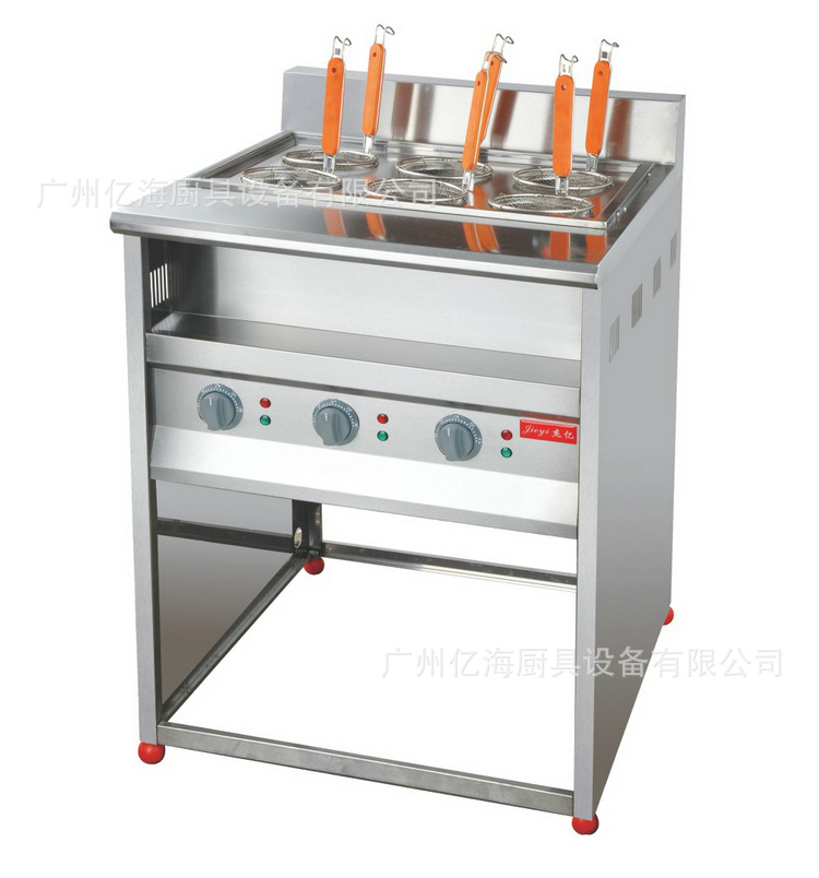 長期銷售立式六格電熱煮面機(jī)FY-4HX 可選帶湯池煮面機(jī)