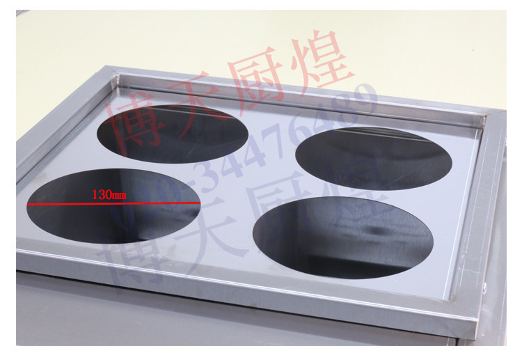 商用臺式四頭電熱煮面爐 關(guān)東煮機 麻辣燙機 煮粉機 煮面爐