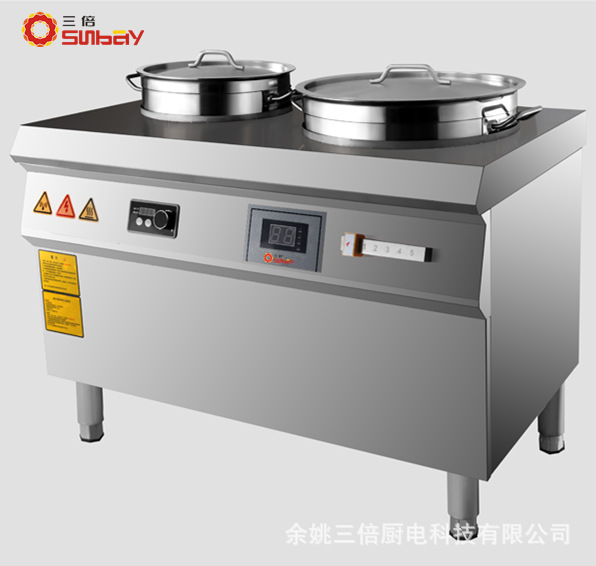 直銷三倍商用煮面爐、不銹鋼煮面爐、電熱煮面煲湯爐