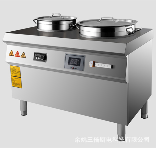 直銷三倍商用煮面爐、不銹鋼煮面爐、電熱煮面煲湯爐