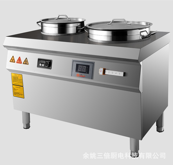 直銷三倍商用煮面爐、不銹鋼煮面爐、電熱煮面煲湯爐