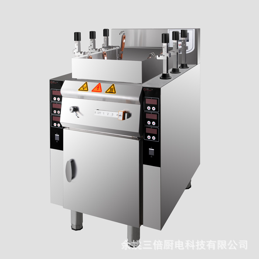 廠家熱銷(xiāo)酒店廚房設(shè)備3.5KW六頭煲仔電磁爐