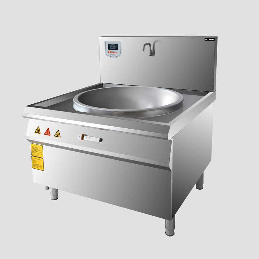 廠家熱銷(xiāo)酒店廚房設(shè)備3.5KW六頭煲仔電磁爐