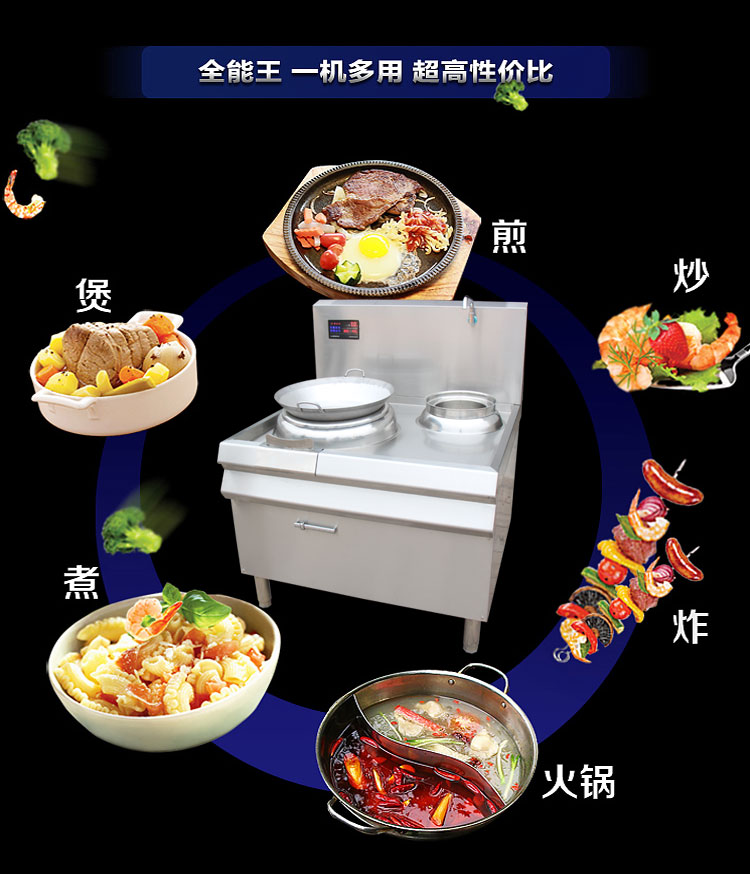 單頭單尾電磁爐/15W單頭小炒爐/炊具/酒店設(shè)備/廠家低價熱賣